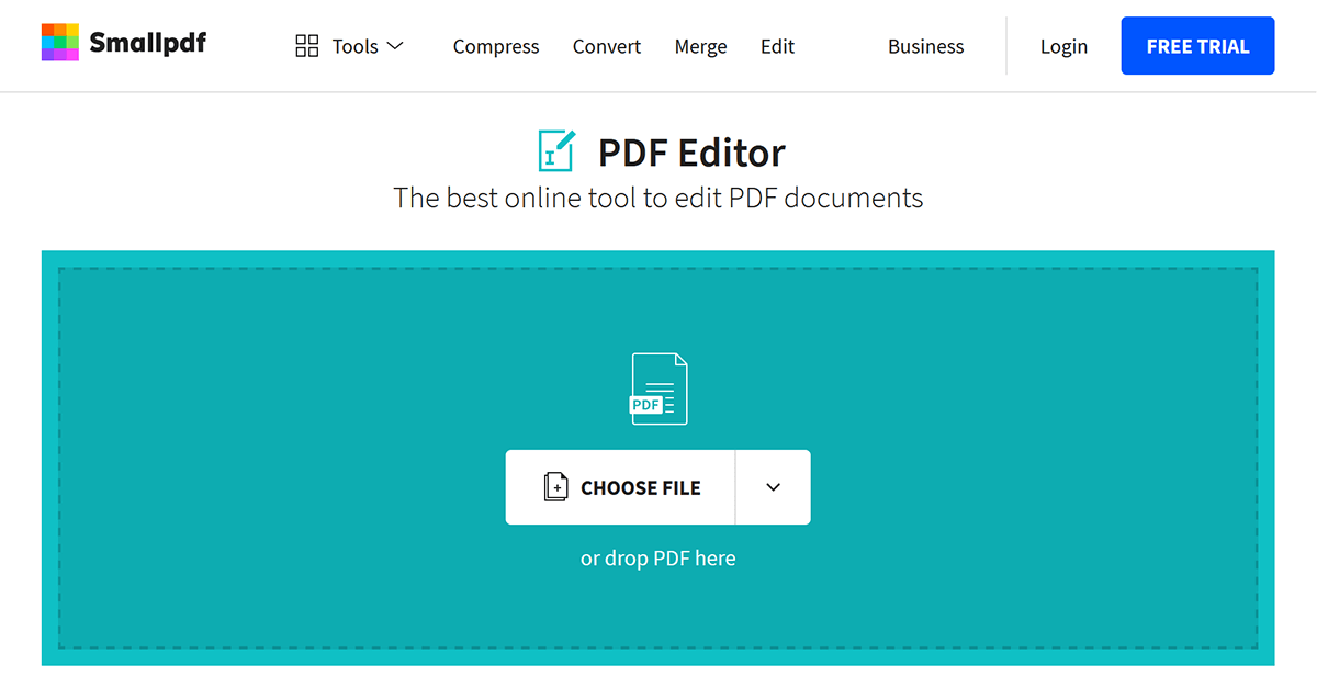 Ein Beispiel unter vielen, um PDF kostenlos zu editieren
